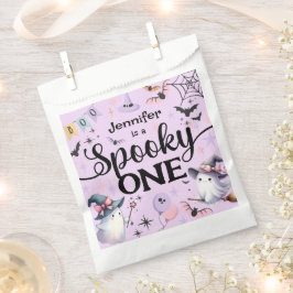 Sacolinha Halloween Spooky One Ghost primeiro aniversario Pa