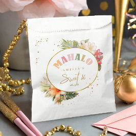 Sacolinha Havaiano Mahalo Sweet XVI Floral ID1092