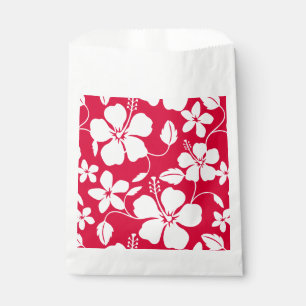 SACOLINHA HAWAIIAN HULA (HIBISCUS) RED