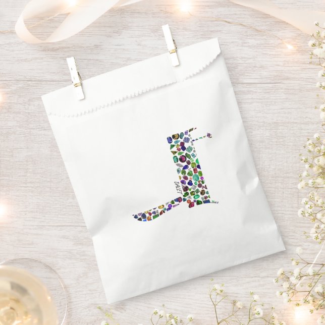 Sacolinha Hebraico - Letra Dalet (Cortado)