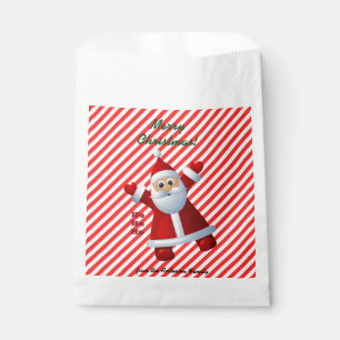 Sacolinha HO! HO! HO! Papai Noel Feliz Natal Cana de Açúcar