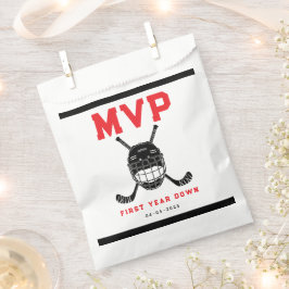 Sacolinha Hockey First Year Down Favor Bag – 1st Birthday 
