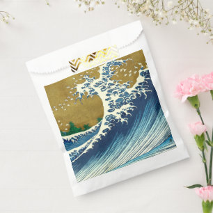 Sacolinha Hokusai Big Wave Japão Art
