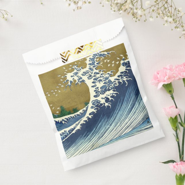 Sacolinha Hokusai Big Wave Japão Art (Selado)