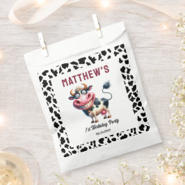 Sacolinha Holy Cow! 1st Birthday | Animal First Birthday