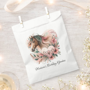Sacolinha Horse Girl Birthday