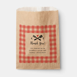 Sacolinha I Do CHURRASCO Red Picnic Favor