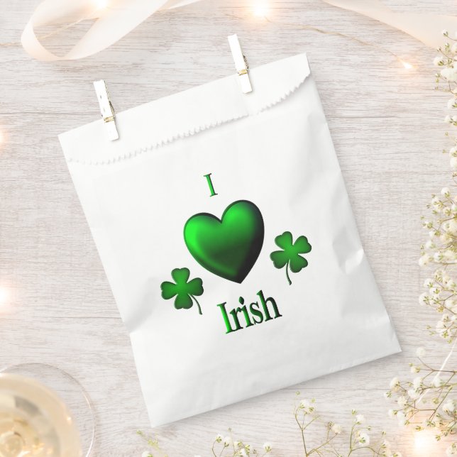 Sacolinha I Heart Irish (Cortado)
