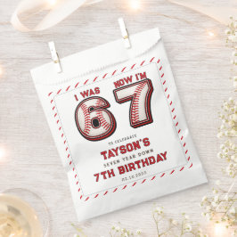 Sacolinha I Was 6, Now I’m 7 – Baseball 7th Birthday