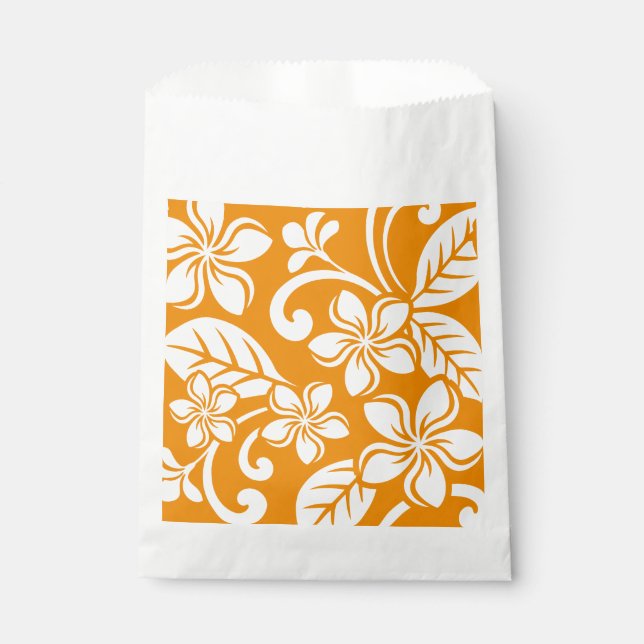 SACOLINHA ILHA PLUMERIA (LARANJA) (Frente)