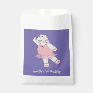 Sacolinha ilusima Ballerina Hippo Purple