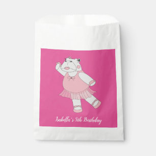 Sacolinha ilusima Ballerina Hippo Rosa