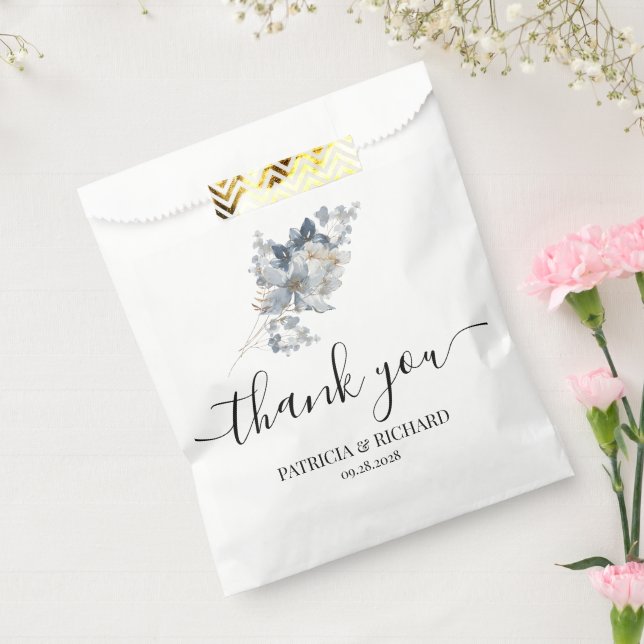 Sacolinha Ilustração de Arranjo Floral Aquarela Rústica (Selado)