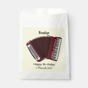 Sacolinha Ilustração de desenho animado de Accordion
