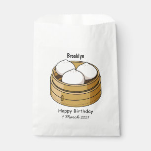Sacolinha Ilustração de desenho animado Dim sum