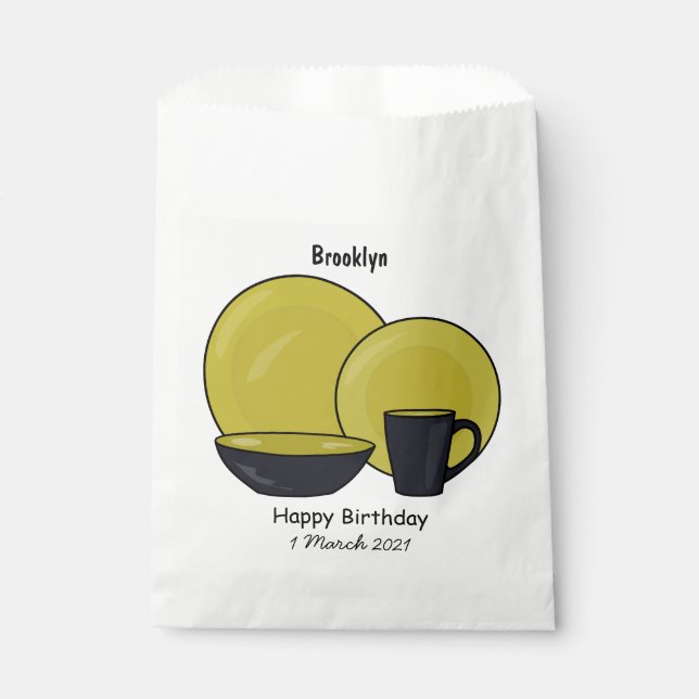 Sacolinha ilustração do desenho de desenho de tabela (Frente)