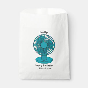 Sacolinha Ilustração do desenho do ventilador