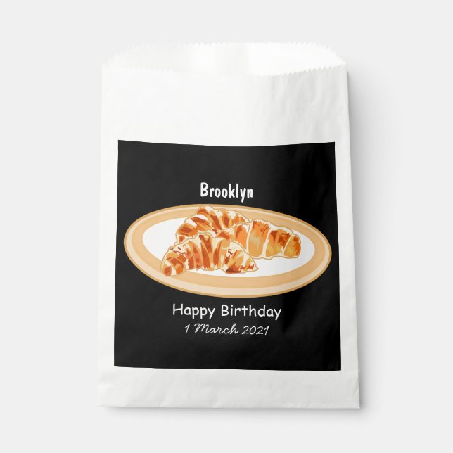 Sacolinha Imagem croissant (Frente)