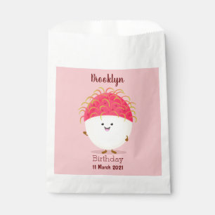 Sacolinha Imagem de desenho animado rosa-claro