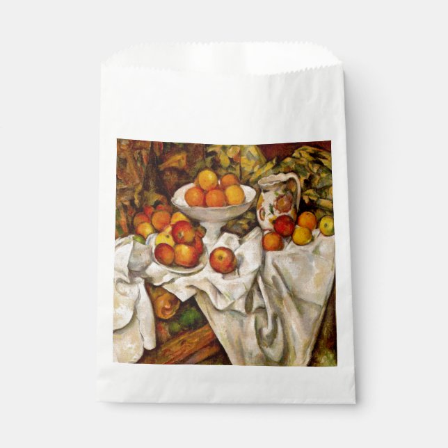 Sacolinha Impressionismo de Impressão de Maçãs e Laranjas de (Frente)