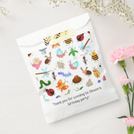 Sacolinha Insetos Festa de aniversário