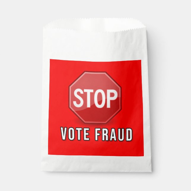 Sacolinha Interromper Fraude De Votação (Frente)