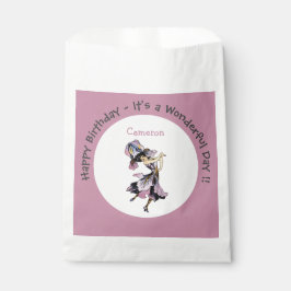 Sacolinha Íris - Abastecimento da Flor Whimsical Fleur-de-Li