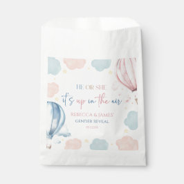 Sacolinha It's Up In The Air Hot Air Balloon Gender Reveal