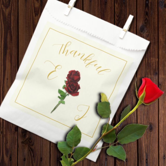 Sacolinha Ivory Dourada Rosa Wedding (Criador carregado)