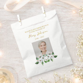 Sacolinha Jasmine Seed Packet Memorial Funeral Favor Bag