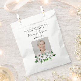 Sacolinha Jasmine Seed Packet Memorial Funeral Favor Bag