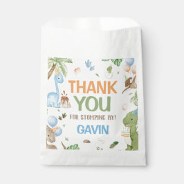 Sacolinha Jurassic Cute Dinosaur Birthday Party