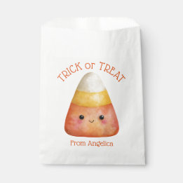 Sacolinha Kawaii Candy Corn Kids Halloween