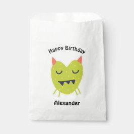 Sacolinha Kawaii Monster Birthday Favor Bag