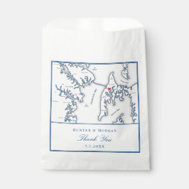 Sacolinha Kent Island Maryland Obrigado pelo casamento