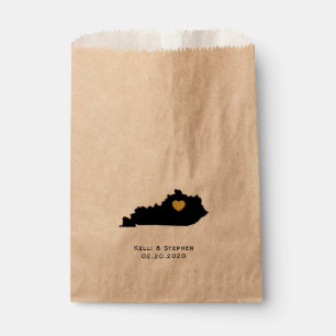 Sacolinha Kentucky Wedding Favor Treat Sacks, Sacos-presente