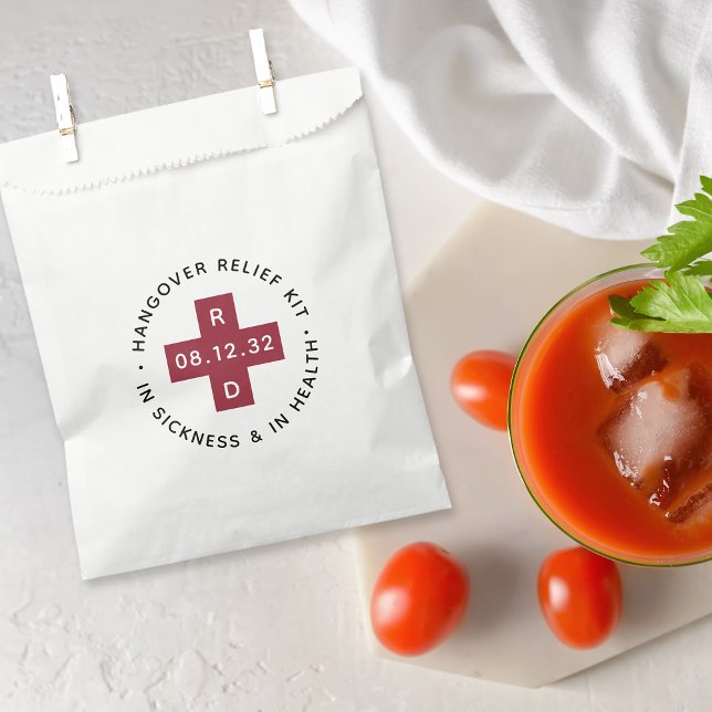 Sacolinha Kit de Alivio de toque de mão | Casamento (Criador carregado)