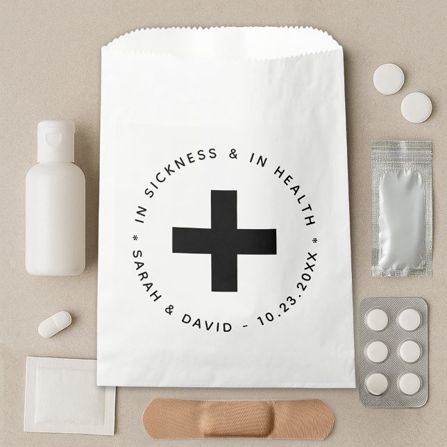 Sacolinha Kit de Cobertura Preto e Branco na Doença e na Saú (Criador carregado)