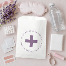 Kit de Emergência Roxo Empoeirado Na Doença e na S