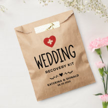 Kit de Recuperação de Casamento Russo Favorece Bag