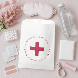 Sacolinha Kit de Ressaca Magenta Na Doença e na Saúde