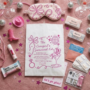 Sacolinha Kit de Sobrevivência da Festa de Despedida de Solt
