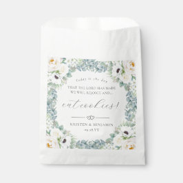 Sacolinha Kristen Christian Wedding Favorece Bíblia Verse