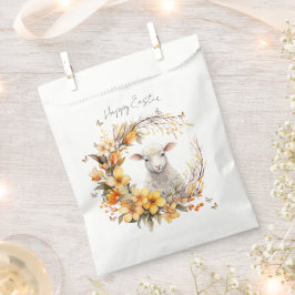 Sacolinha Lamas de Páscoa de Aquarela Personalizadas