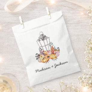 Sacolinha Lanterna Watercolor Autumn Personalizado