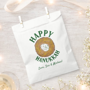 Sacolinha Latkes Feliz Hanukkah Chanukah Feriados Judeus