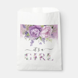 Sacolinha Lavanda Garden Flowers Chá de fraldas