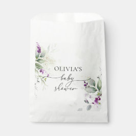 Sacolinha Lavanda verde-roxo Favor Bag