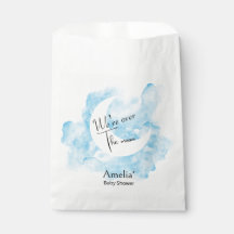 Lavar Aquarela sobre o Chá de fraldas da Lua