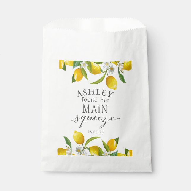 Sacolinha Lemon, ela encontrou seu principal aperto (Frente)